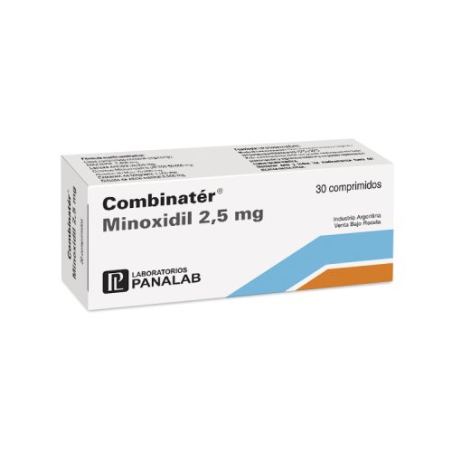 Combinatér - Minoxidil 2,5mg